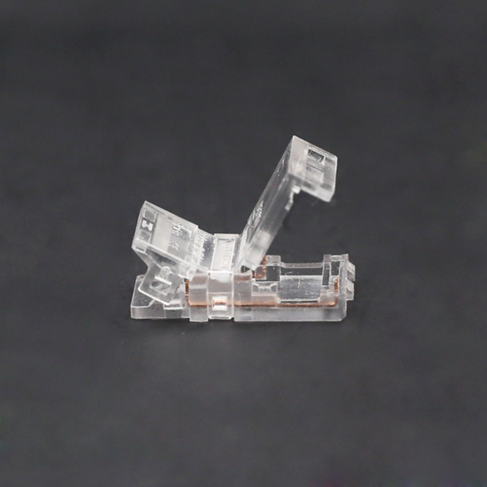 2-Pin Clip On LED Strip Corner Connector For COB SMD 2-Pin Clip On LED Strip Corner Connector For COB SMD